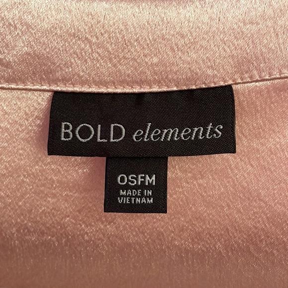 BOLD Elements ‘silk’ Robe - Picture 2 of 3